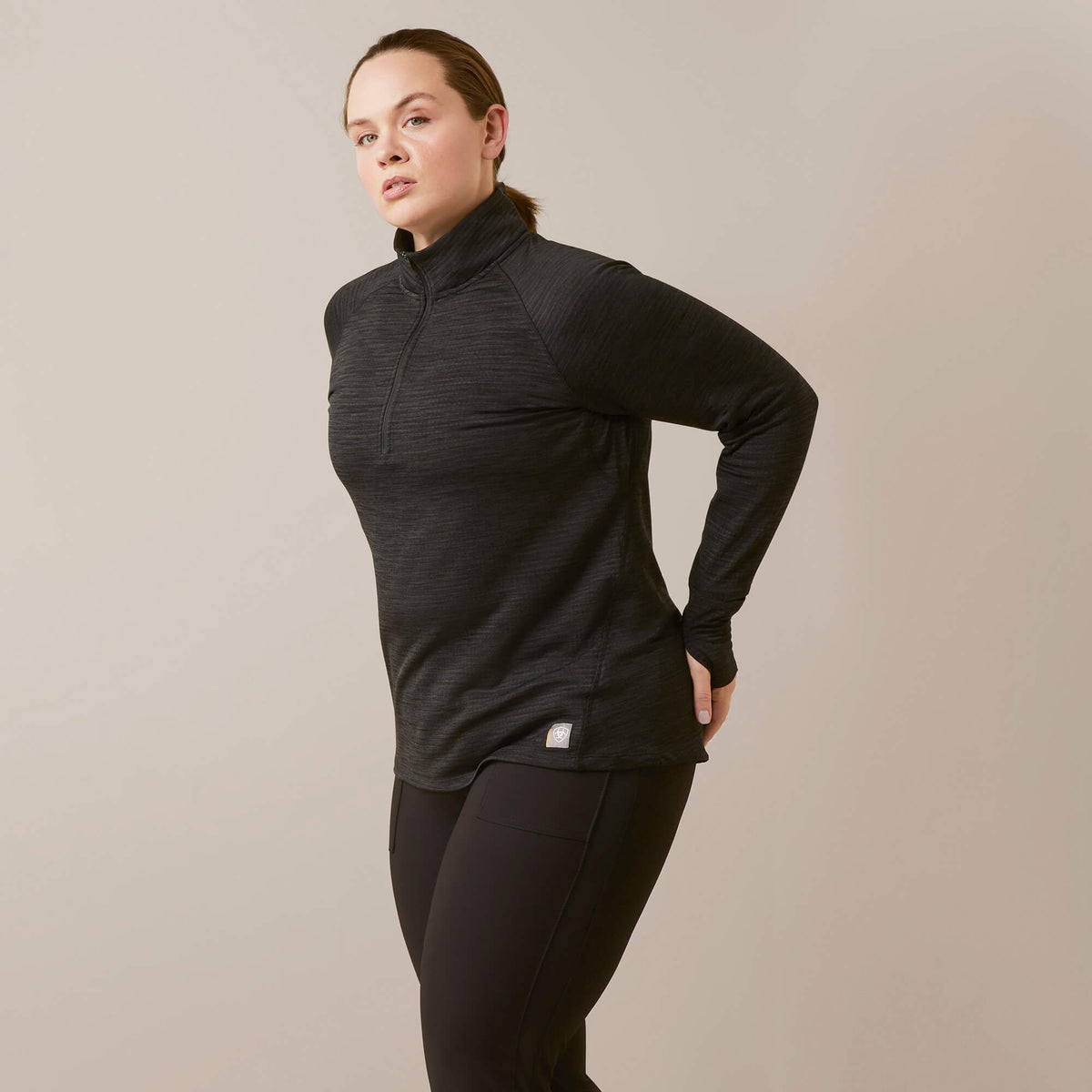Rebar Gridwork 1/4 Zip Baselayer - Ariat Featured