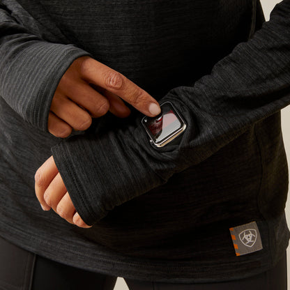 Rebar Gridwork 1/4 Zip Baselayer - Ariat Featured