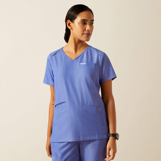 Clara 6 Pocket Scrub Top - Ariat Classic