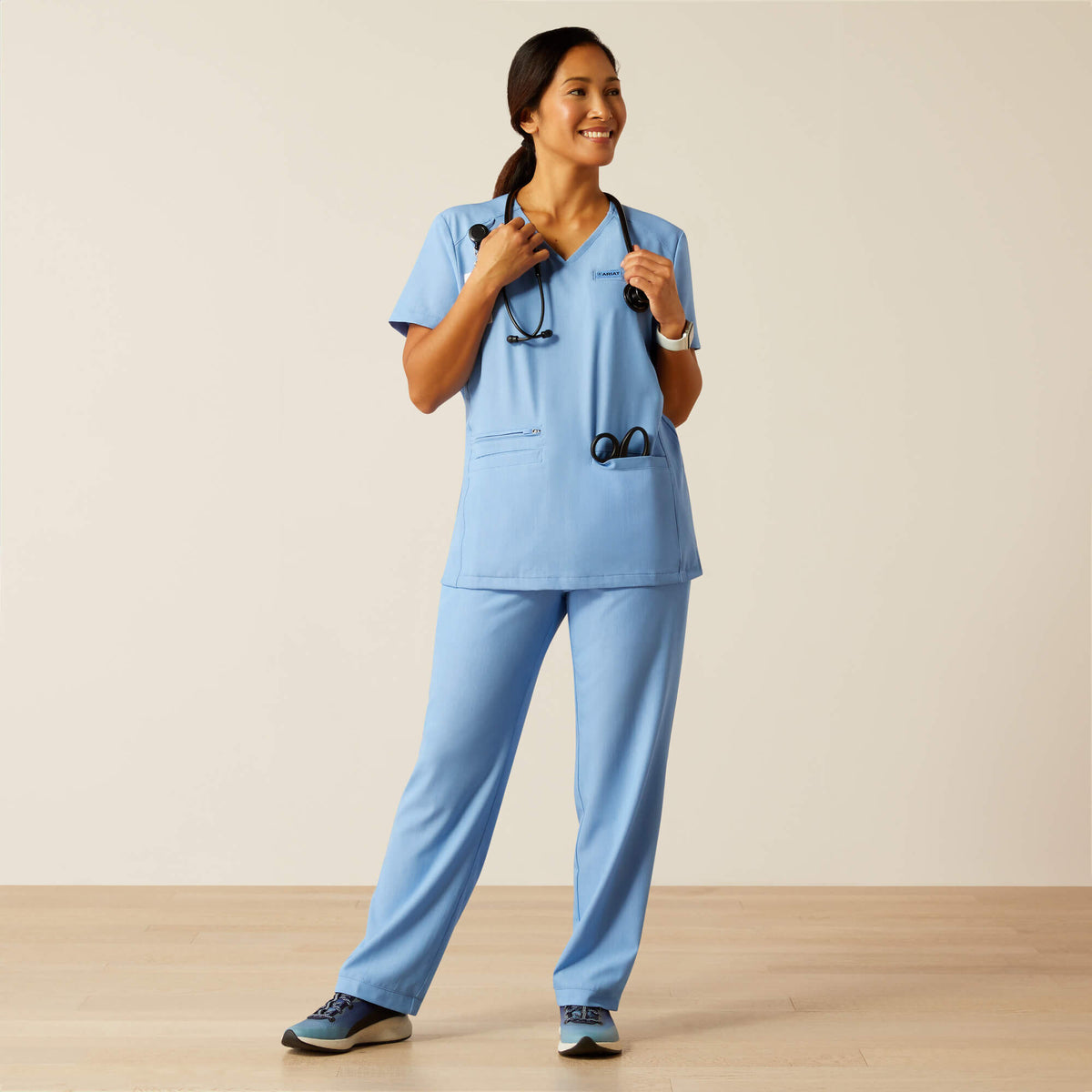 Clara 6 Pocket Scrub Top - Ariat Top Pick