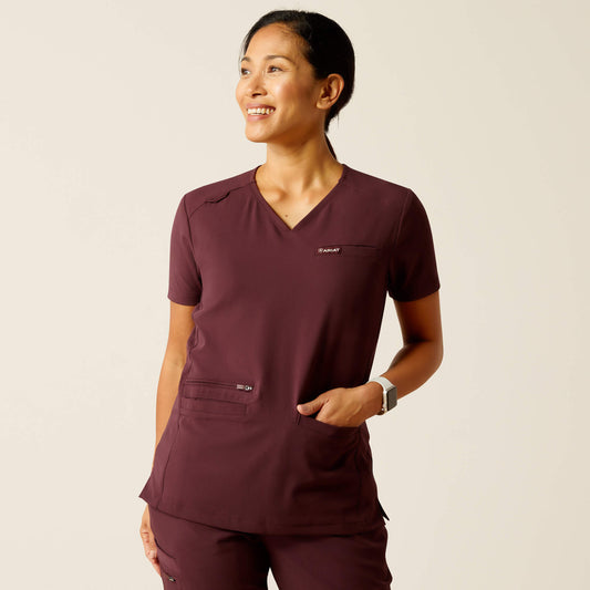 Clara 6 Pocket Scrub Top - Ariat Smart Buy