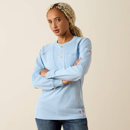 FR Air Henley Top - Ariat Smart Buy