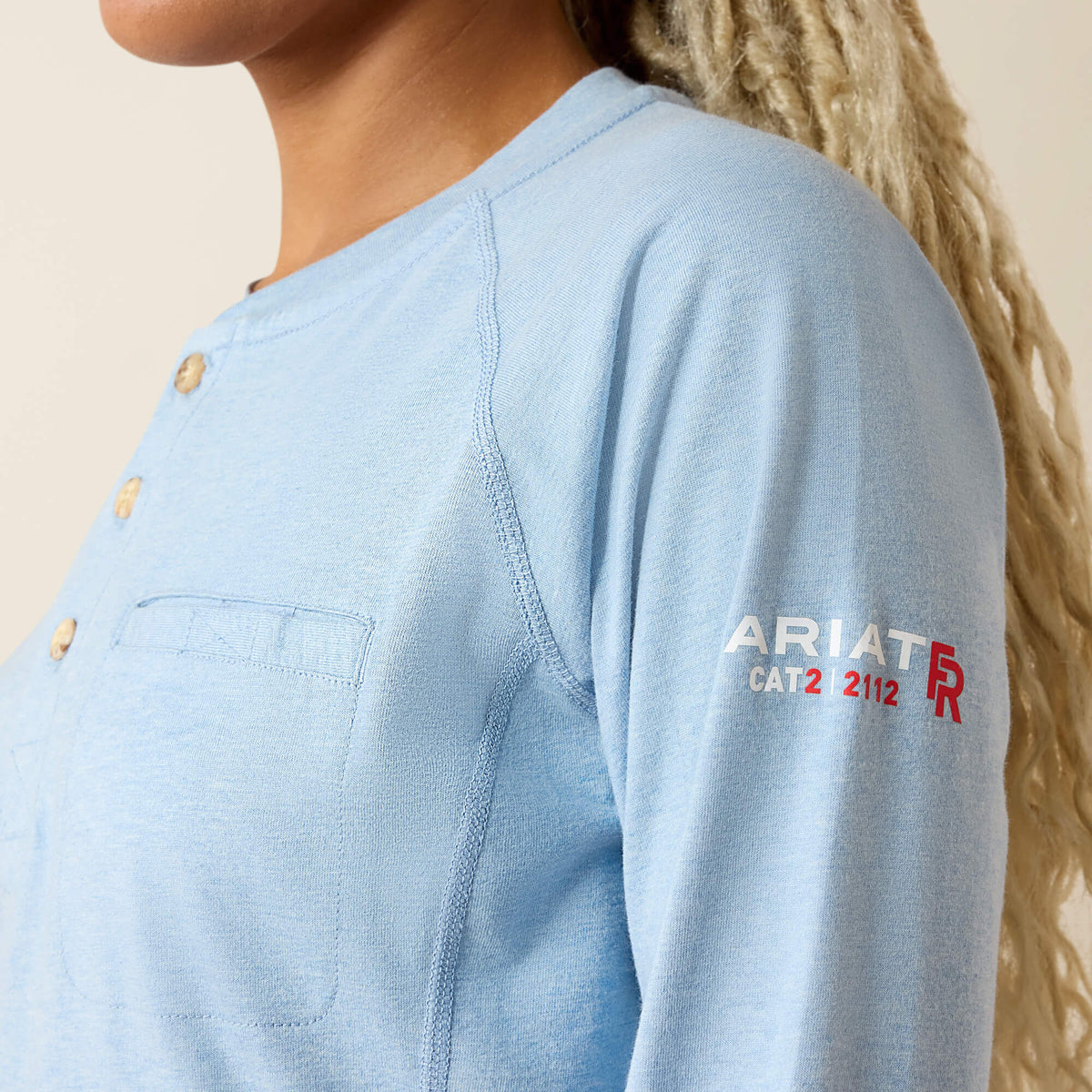 FR Air Henley Top - Ariat Smart Buy