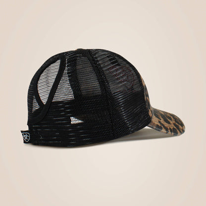Embossed logo cheetah print cap - Ariat Top Pick