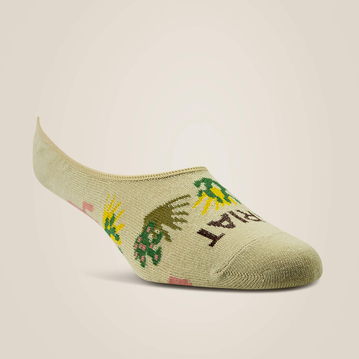 No Slip No Show Sock 2 Pair Multi Color Pack - Ariat Everyday