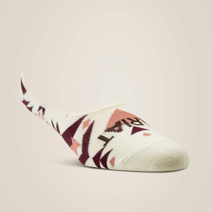 No Slip No Show Sock 2 Pair Multi Color Pack - Ariat Everyday