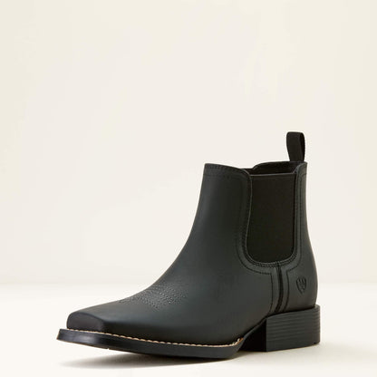Booker Chelsea Wide Square Toe Western Boot - Ariat Featured