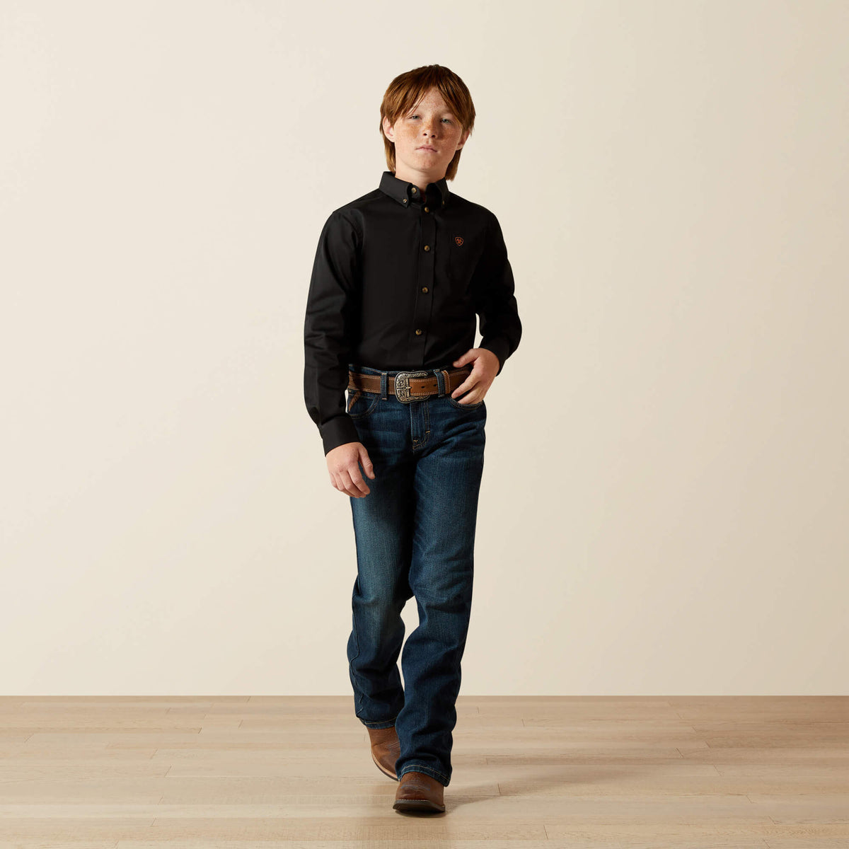 Solid Twill Classic Fit Shirt - Ariat Featured