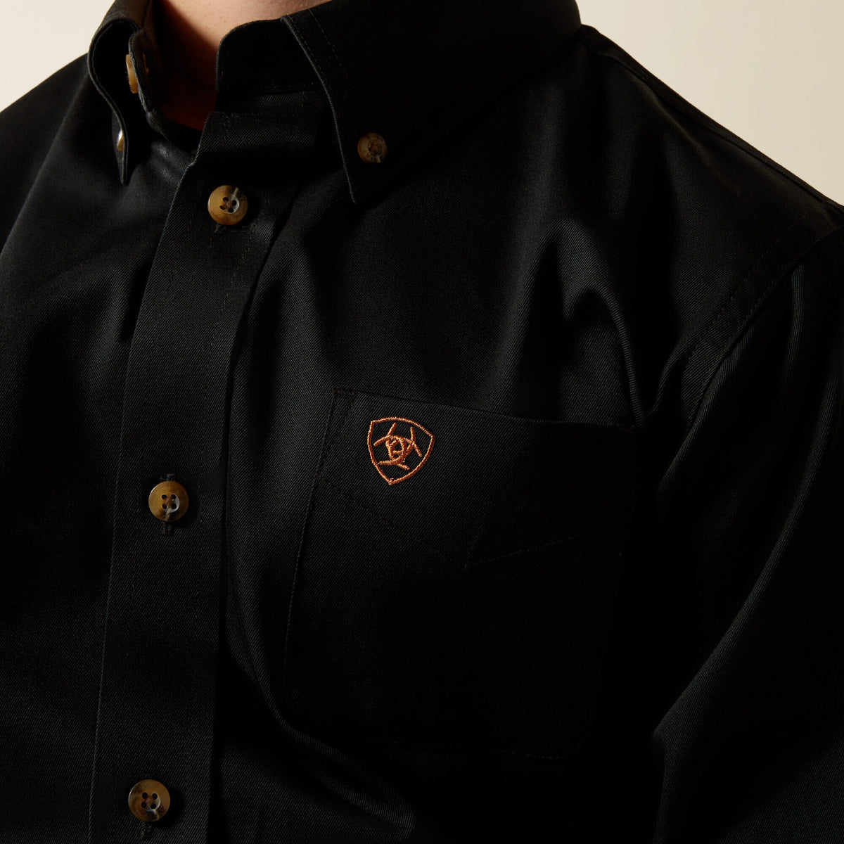 Solid Twill Classic Fit Shirt - Ariat Featured