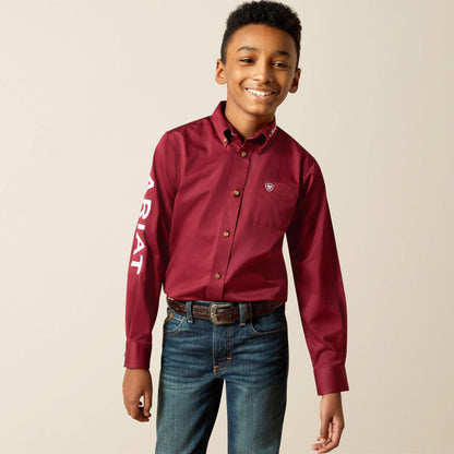 Team Logo Twill Classic Fit Shirt - Ariat New