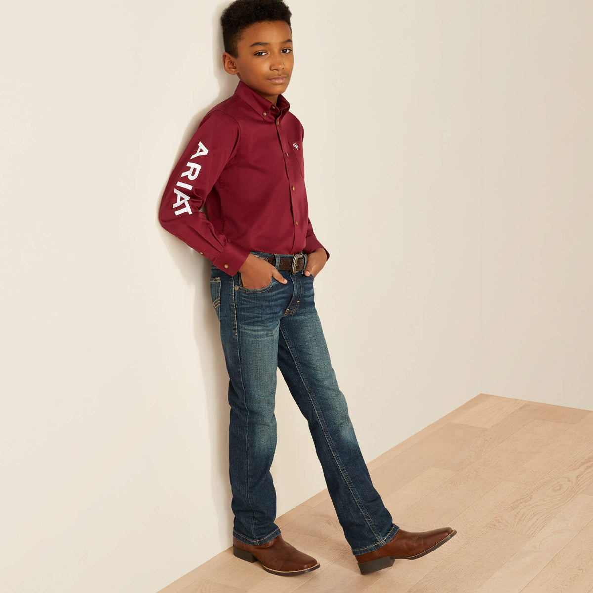 Team Logo Twill Classic Fit Shirt - Ariat New