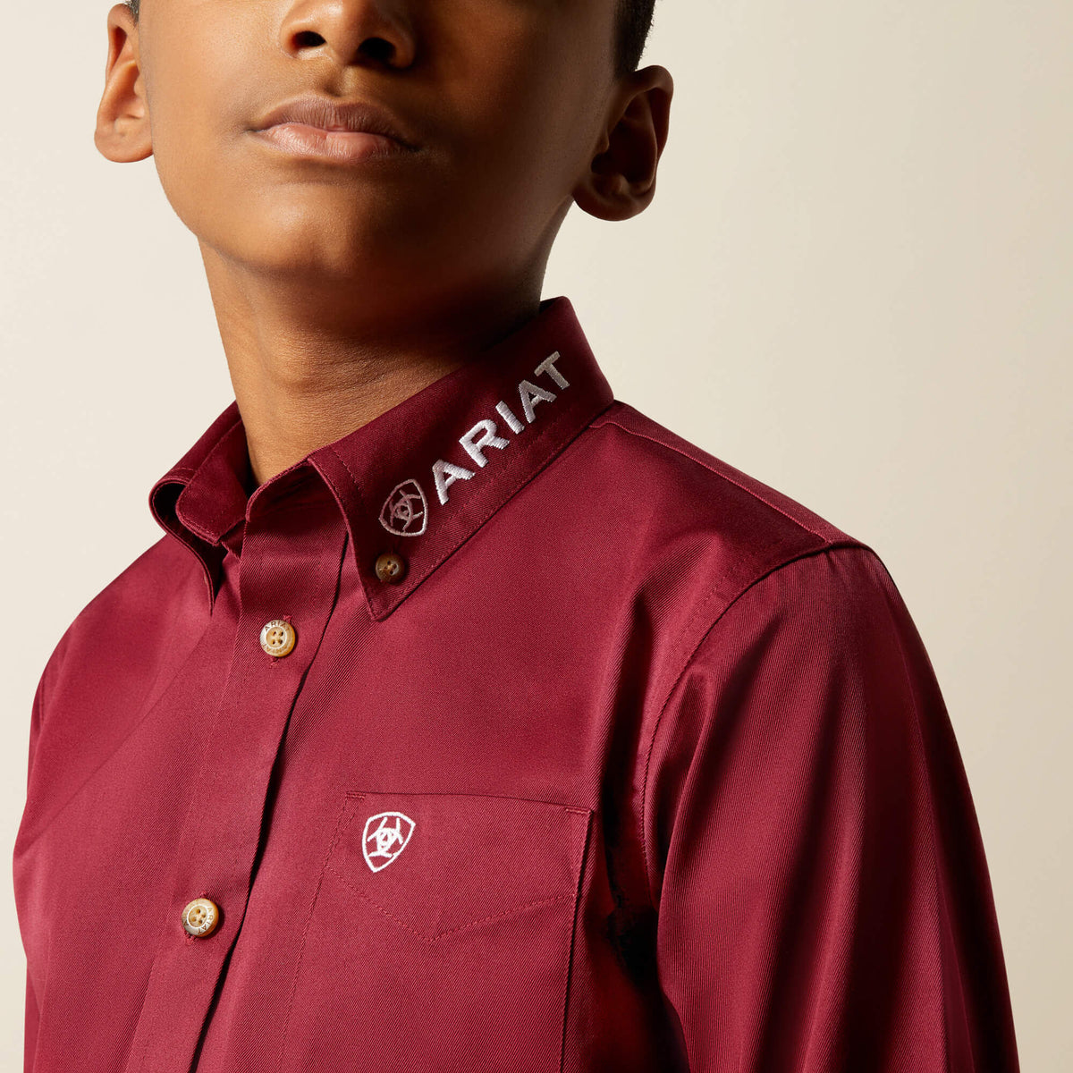 Team Logo Twill Classic Fit Shirt - Ariat New