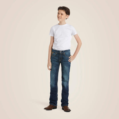 B5 Slim Boundary Stackable Straight Leg Jean - Ariat Featured