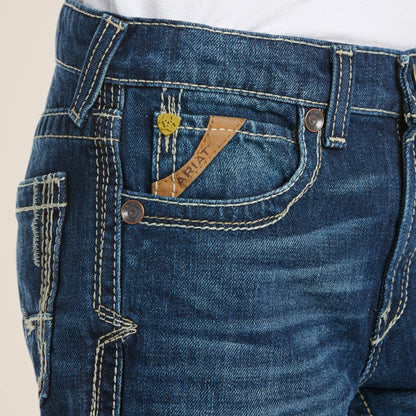 B5 Slim Boundary Stackable Straight Leg Jean - Ariat Featured