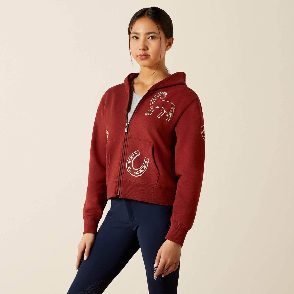 Spiffy Full Zip Sweatshirt - Ariat Featured