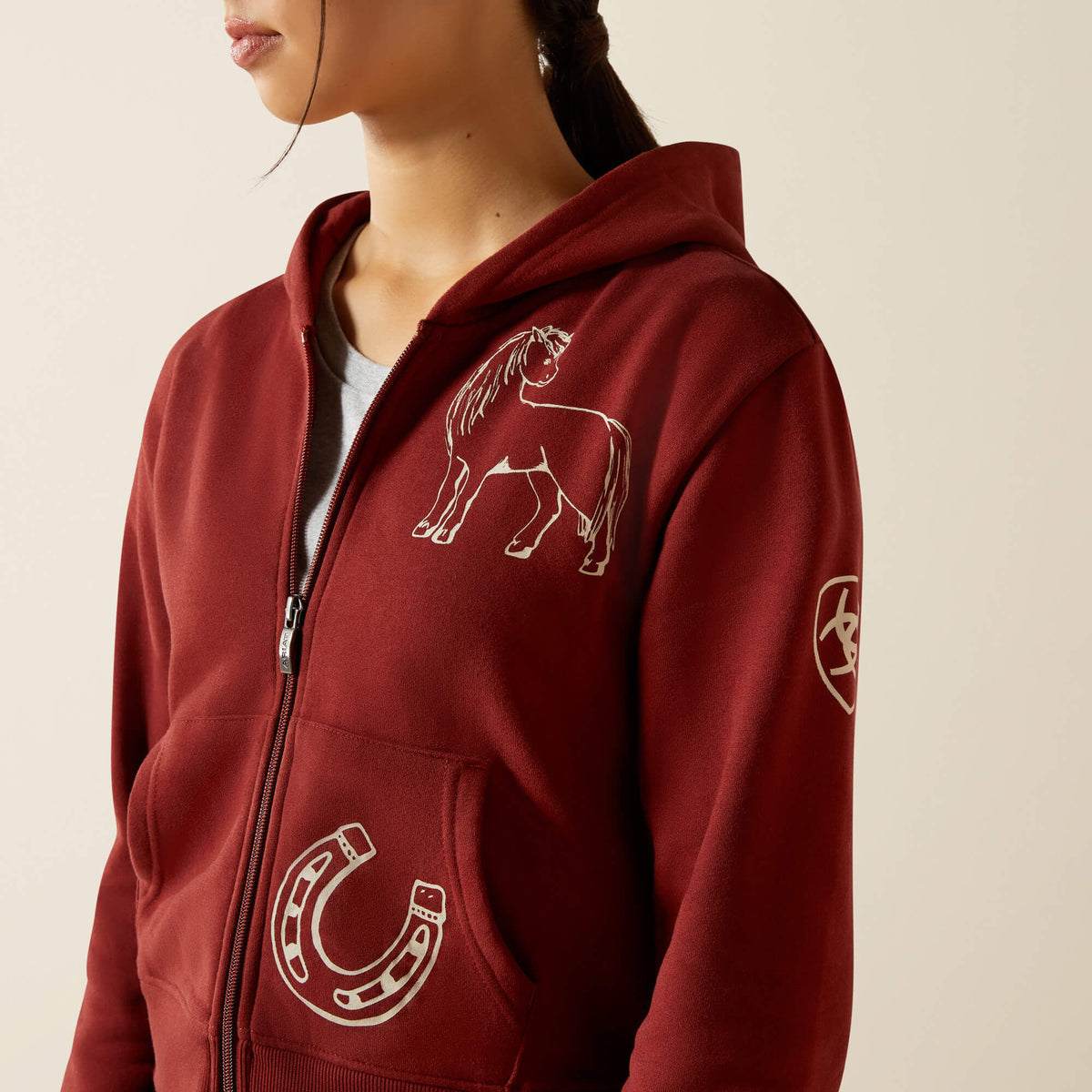 Spiffy Full Zip Sweatshirt - Ariat Featured