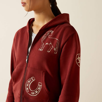 Spiffy Full Zip Sweatshirt - Ariat Featured