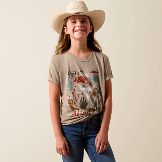 Ariat Western Collage T-Shirt - Ariat Great Value