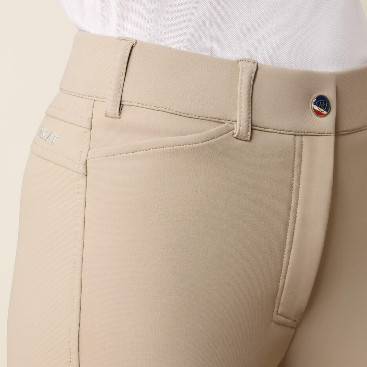 Tri Factor EQ Grip Knee Patch Breech - Ariat Signature