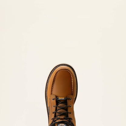 Rebar Wedge Moc Toe 6" Waterproof Composite Toe Work Boot - Ariat Top Pick