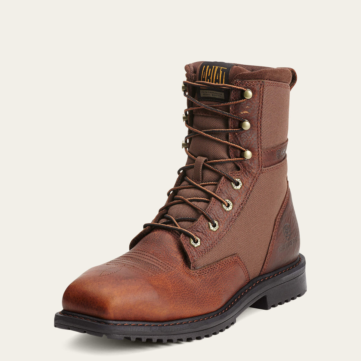 RigTek 8" Wide Square Toe Composite Toe Work Boot - Ariat Quality