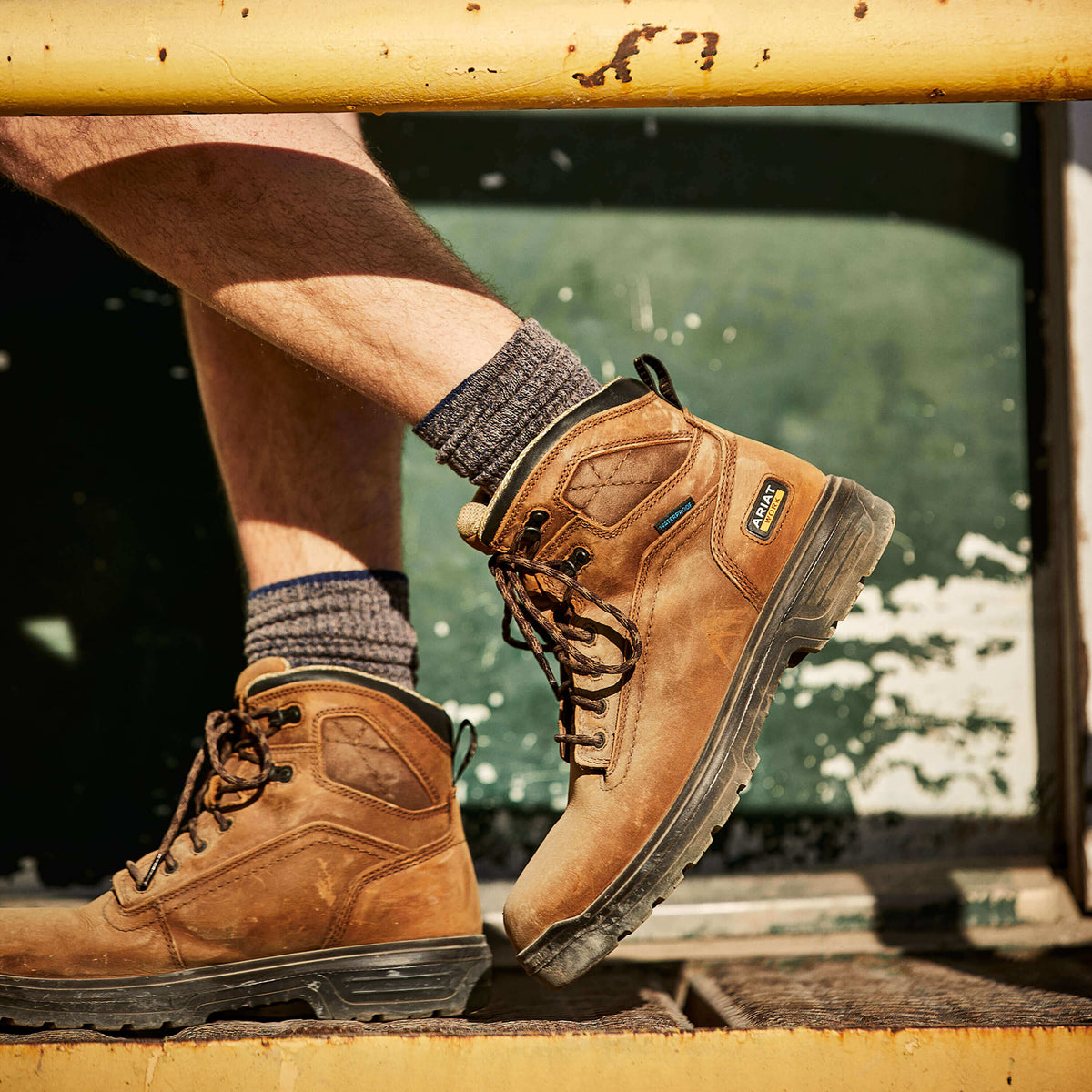 Turbo 6" Waterproof Carbon Toe Work Boot - Ariat Discount