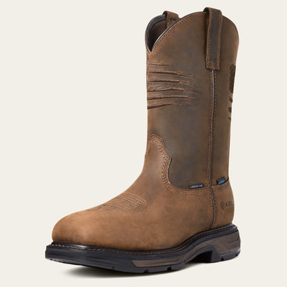 WorkHog XT Patriot Waterproof Carbon Toe Work Boot - Ariat Smart Buy