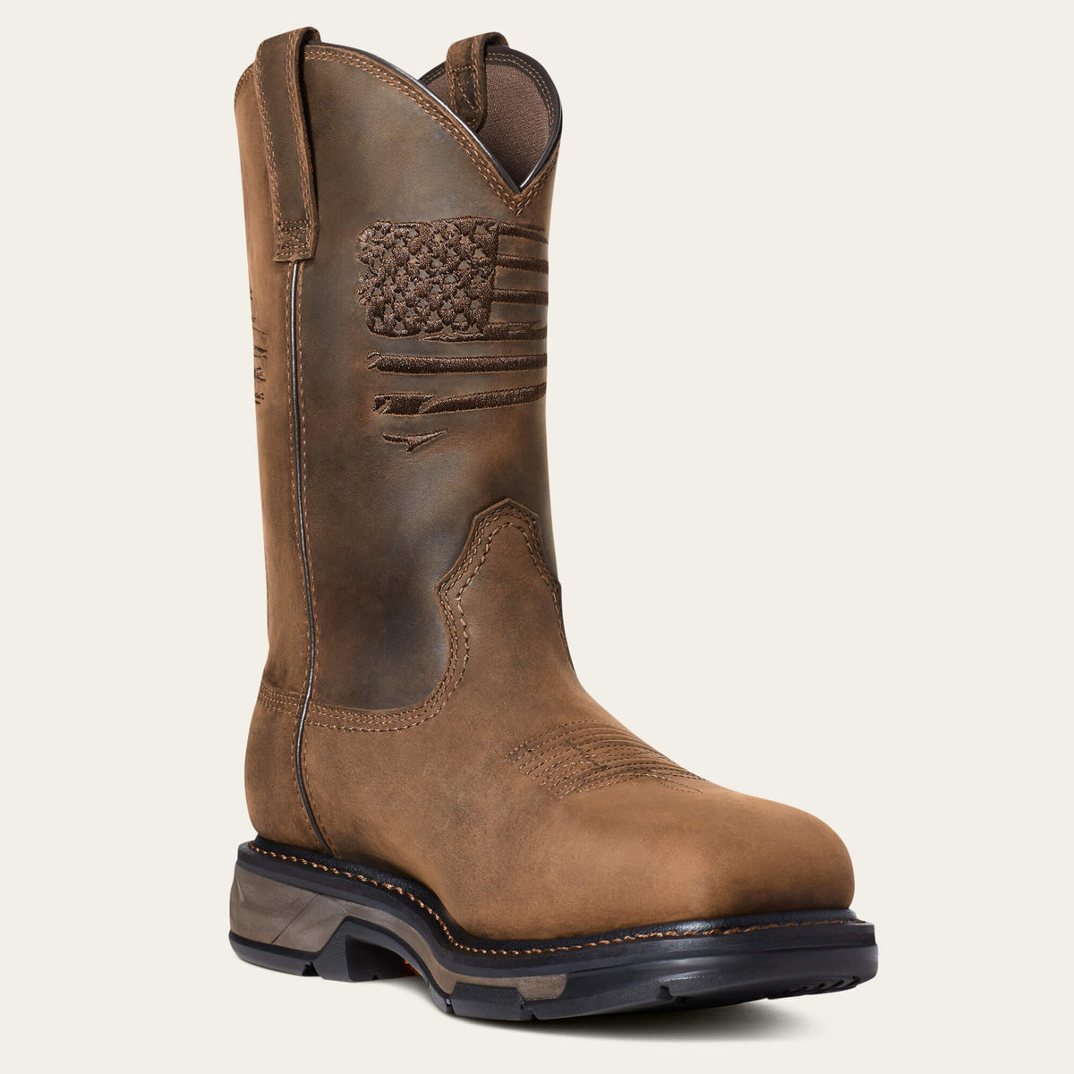 WorkHog XT Patriot Waterproof Carbon Toe Work Boot - Ariat Smart Buy