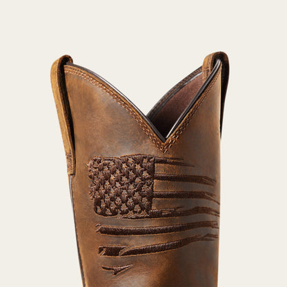WorkHog XT Patriot Waterproof Carbon Toe Work Boot - Ariat Smart Buy