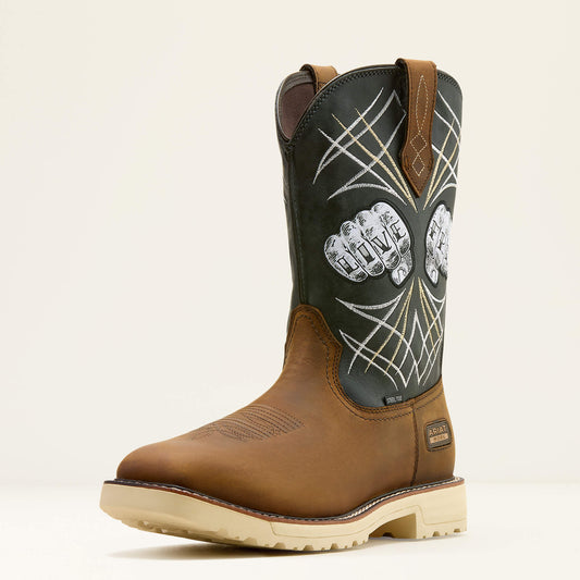 Activator Live Free Wide Square Toe Steel Toe Work Boot - Ariat Quality