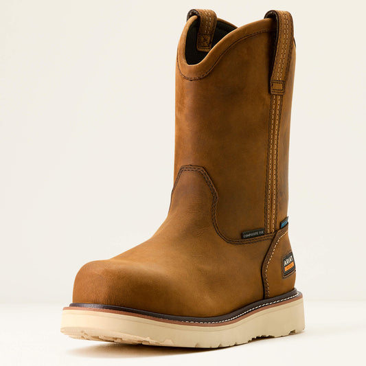 Rebar Wedge Pull-On Waterproof Composite Toe Work Boot - Ariat Everyday