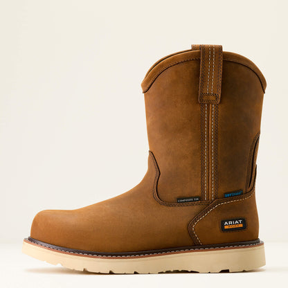 Rebar Wedge Pull-On Waterproof Composite Toe Work Boot - Ariat Everyday