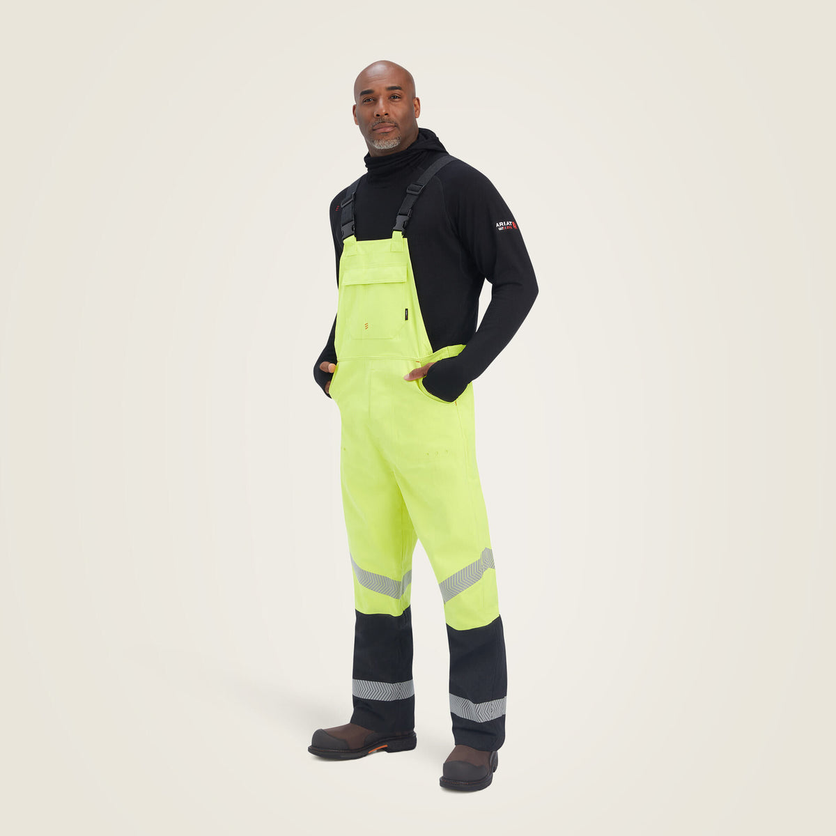 FR Hi-Vis Waterproof Bib - Ariat Quality