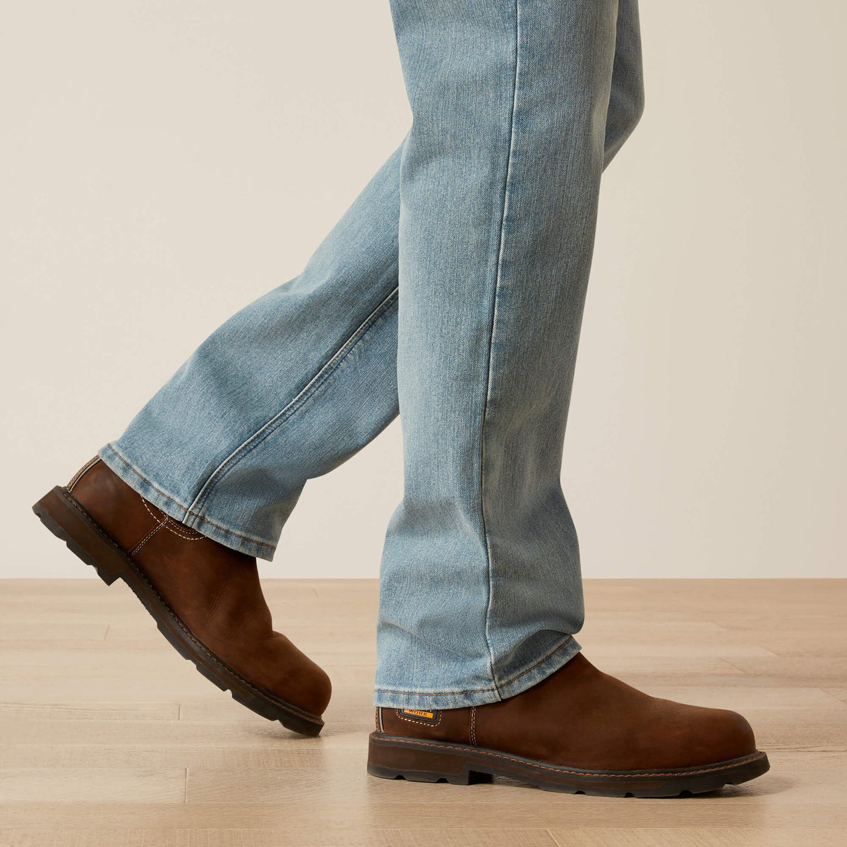 Rebar M4 Relaxed DuraStretch Basic Stackable Straight Leg Jean - Ariat Everyday