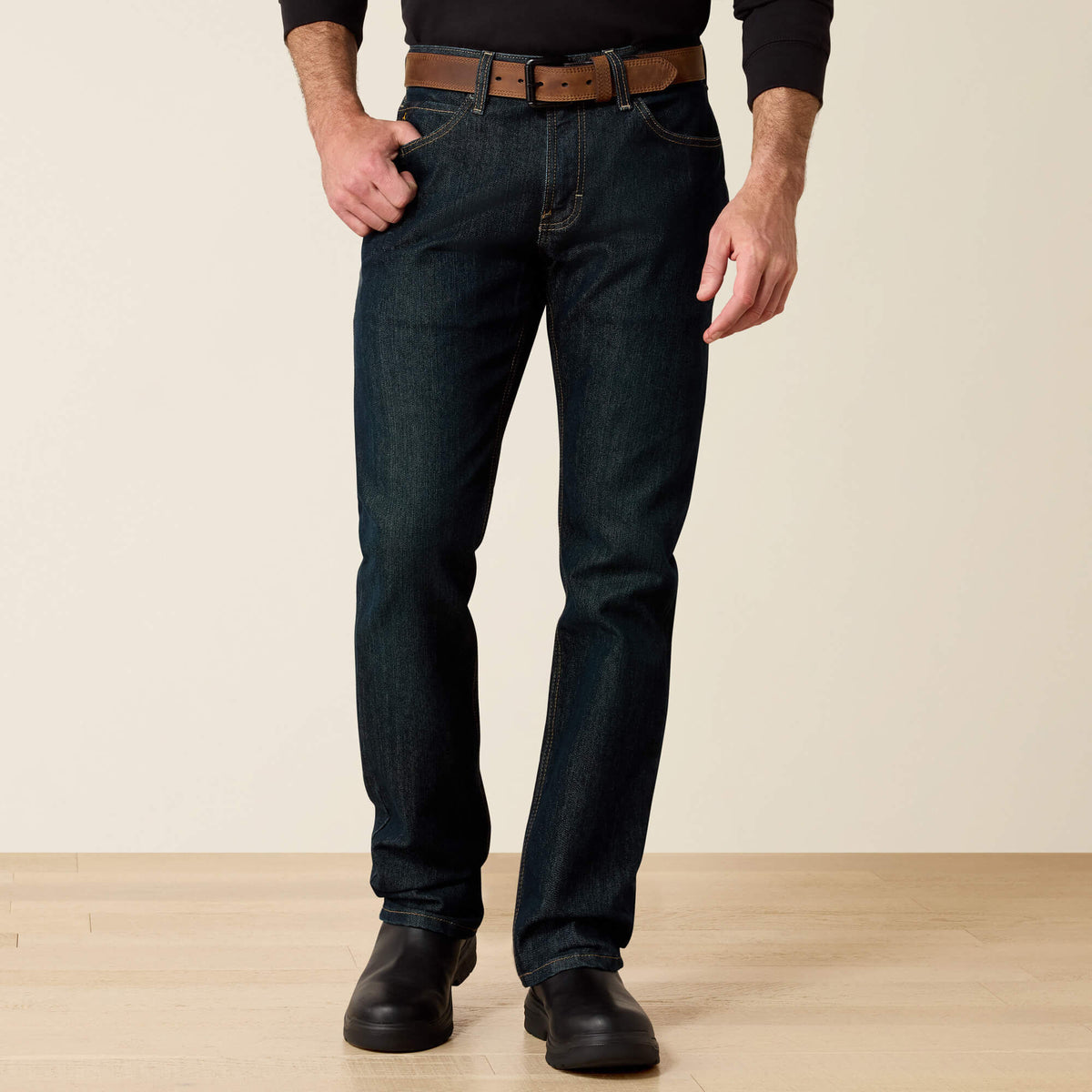 Rebar M7 Slim DuraStretch Basic Stackable Straight Leg Jean - Ariat Recommended