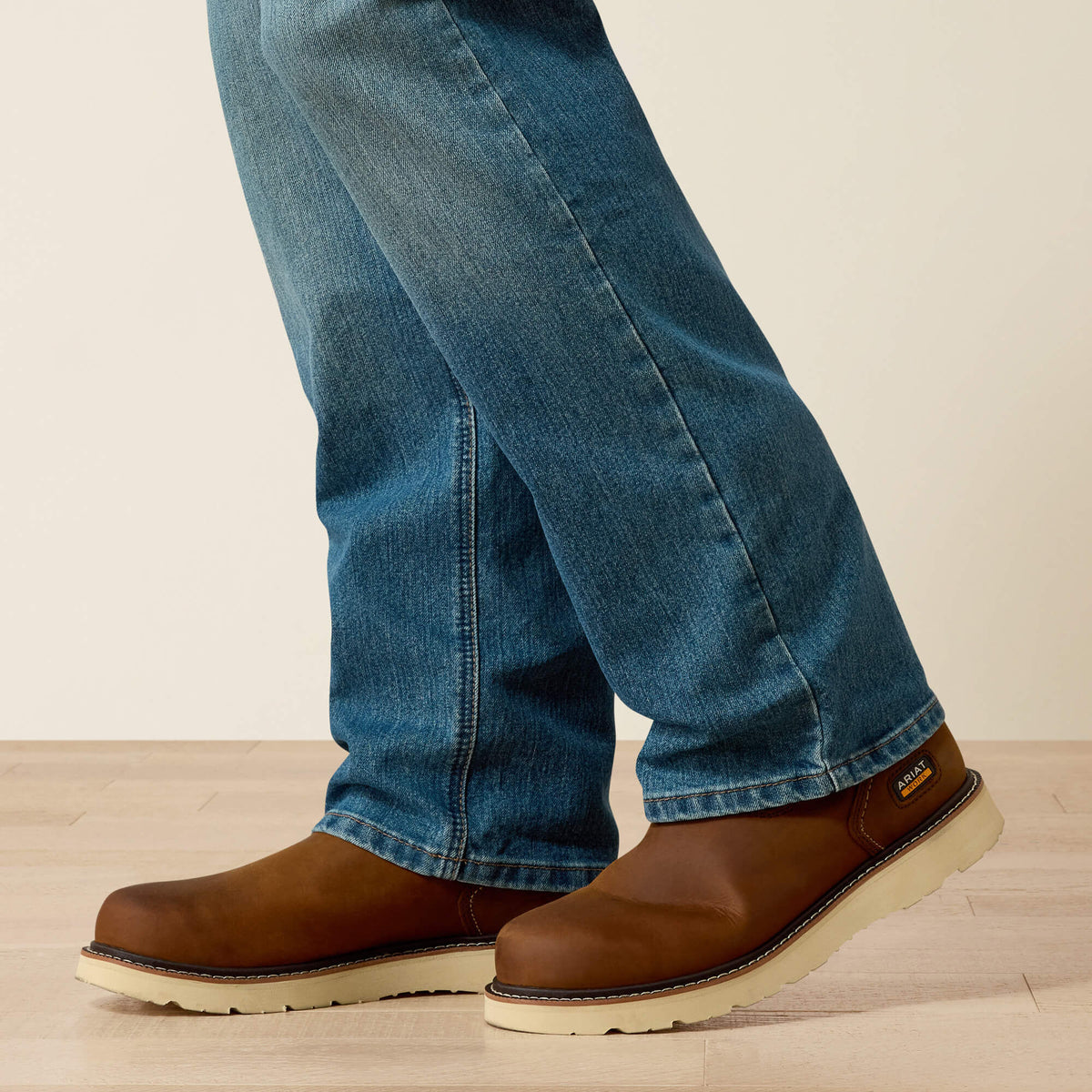 Rebar M5 DuraStretch Basic Stackable Straight Leg Jean - Ariat Essential