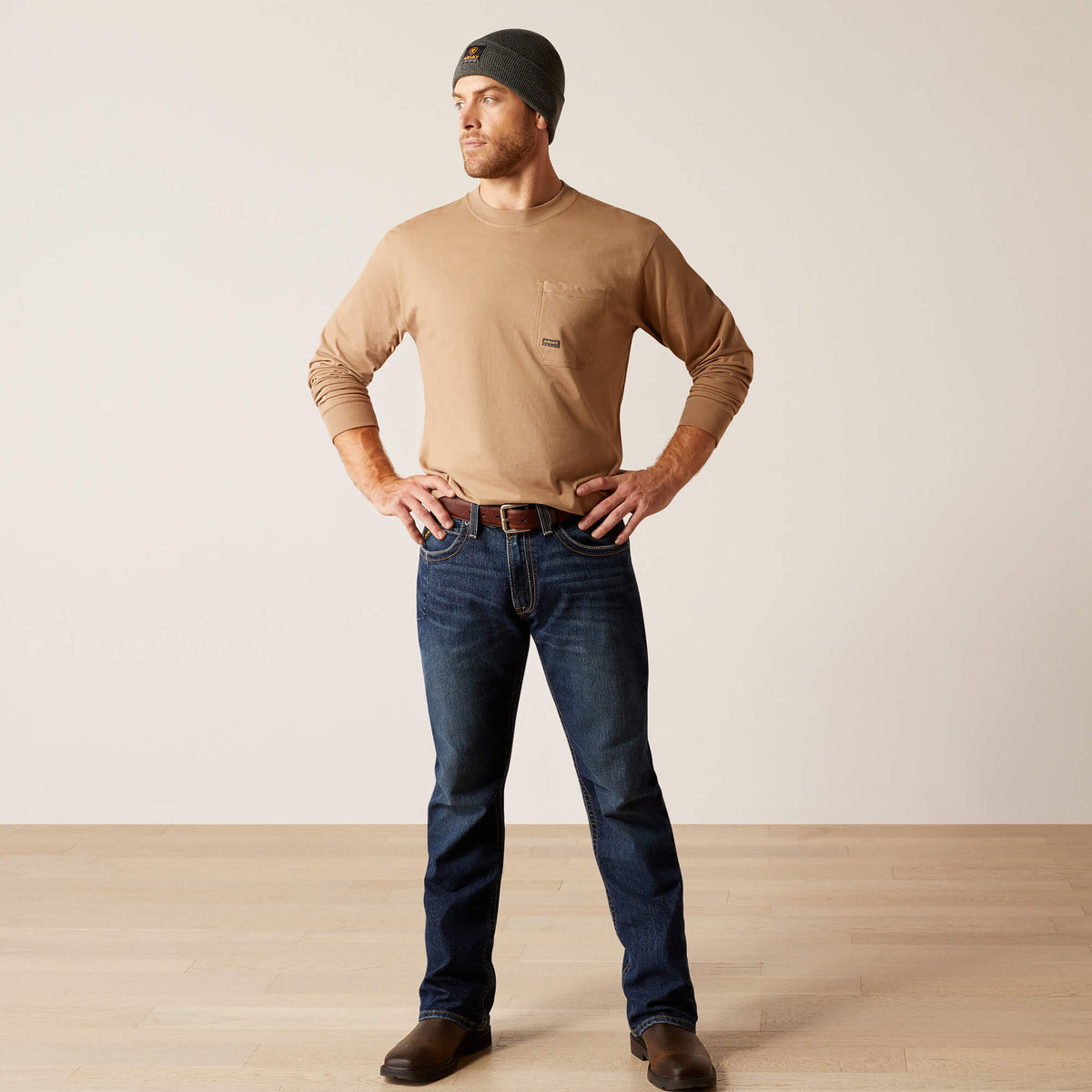 Rebar M4 Relaxed Rail DuraStretch Boot Cut Jeans - Ariat Sale