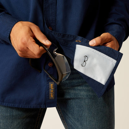 Rebar Washed Twill Work Shirt - Ariat Trusted