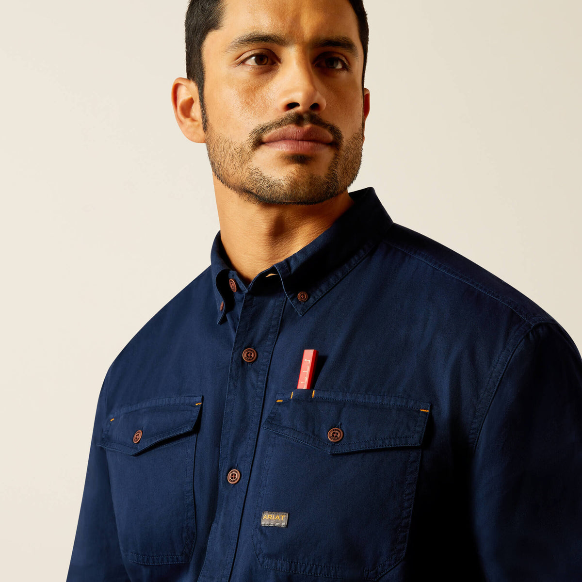 Rebar Washed Twill Work Shirt - Ariat Trusted