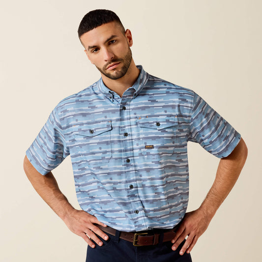 Rebar Made Tough VentTEK DuraStretch Work Shirt - Ariat Premium