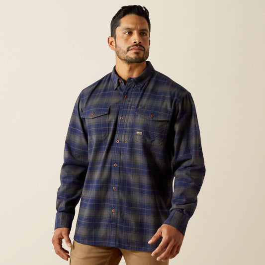 Rebar Flannel DuraStretch Work Shirt - Ariat Everyday