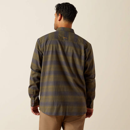 Rebar Flannel DuraStretch Work Shirt - Ariat Signature