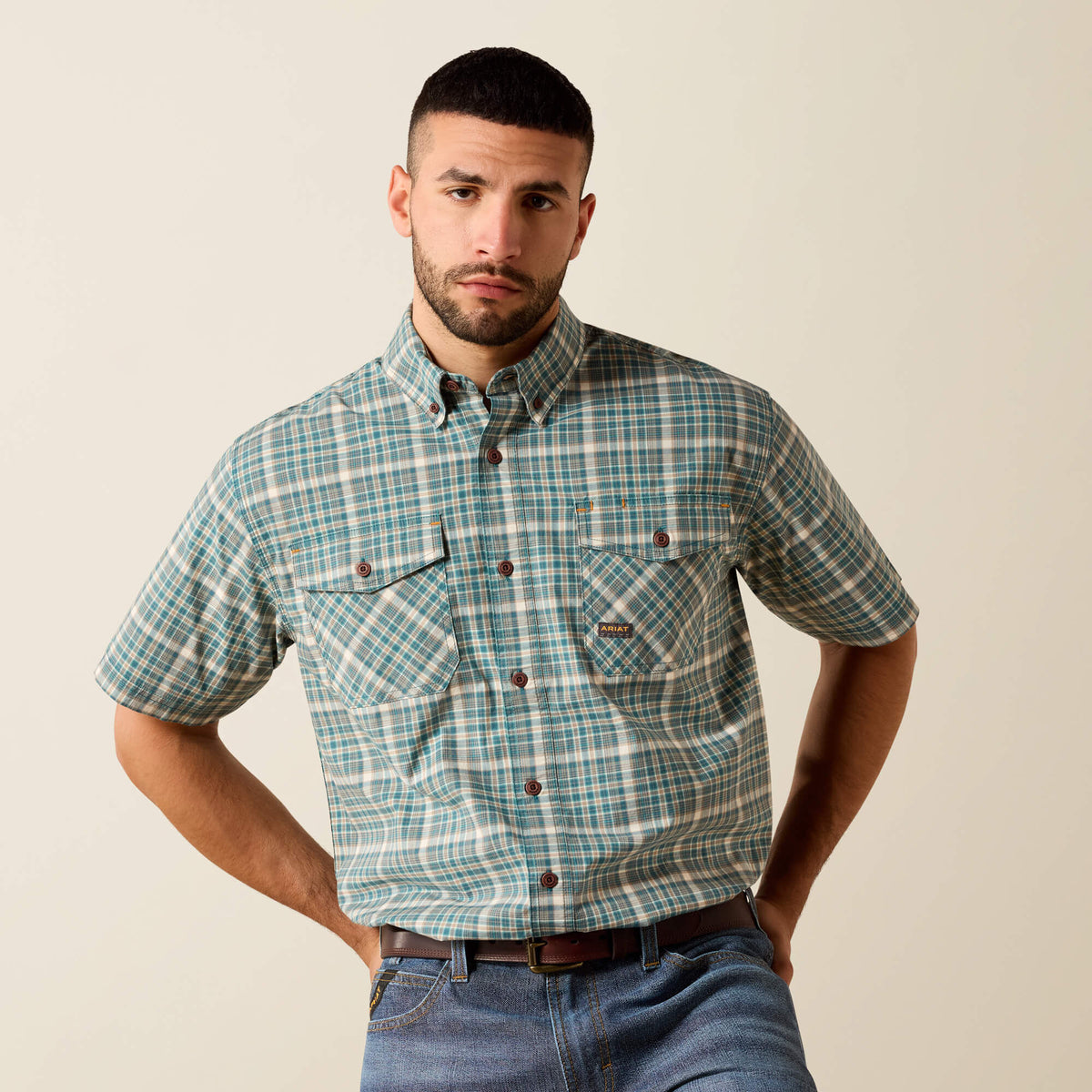 Rebar Made Tough DuraStretch Work Shirt - Ariat Value