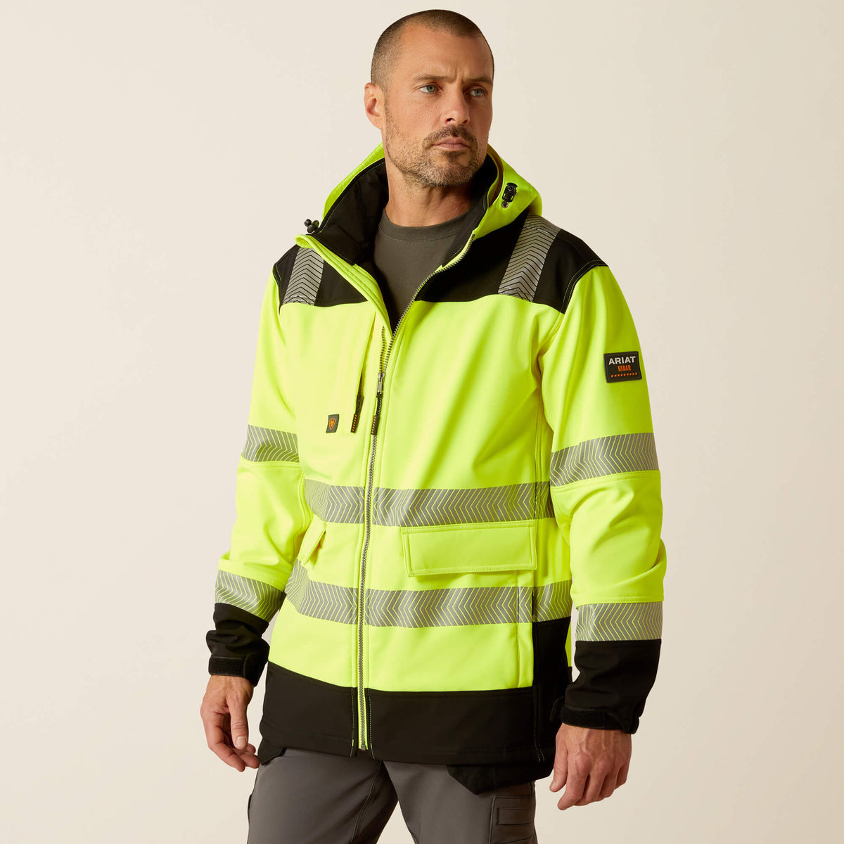 Rebar Hi-Vis Softshell Jacket - Ariat Popular
