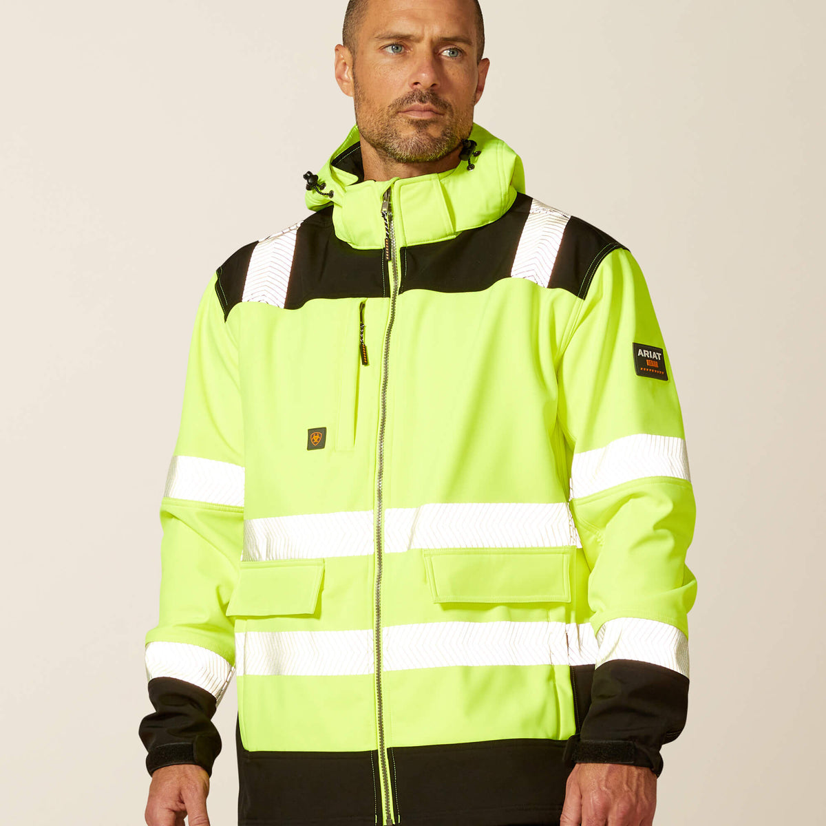 Rebar Hi-Vis Softshell Jacket - Ariat Popular