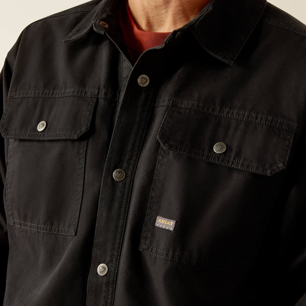 Rebar Canvas Shirt Jacket - Ariat Classic