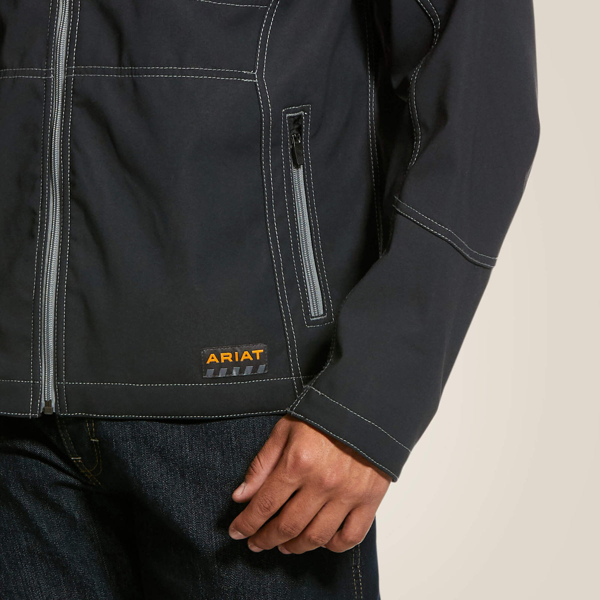Rebar Stretch Canvas Softshell Jacket - Ariat Classic