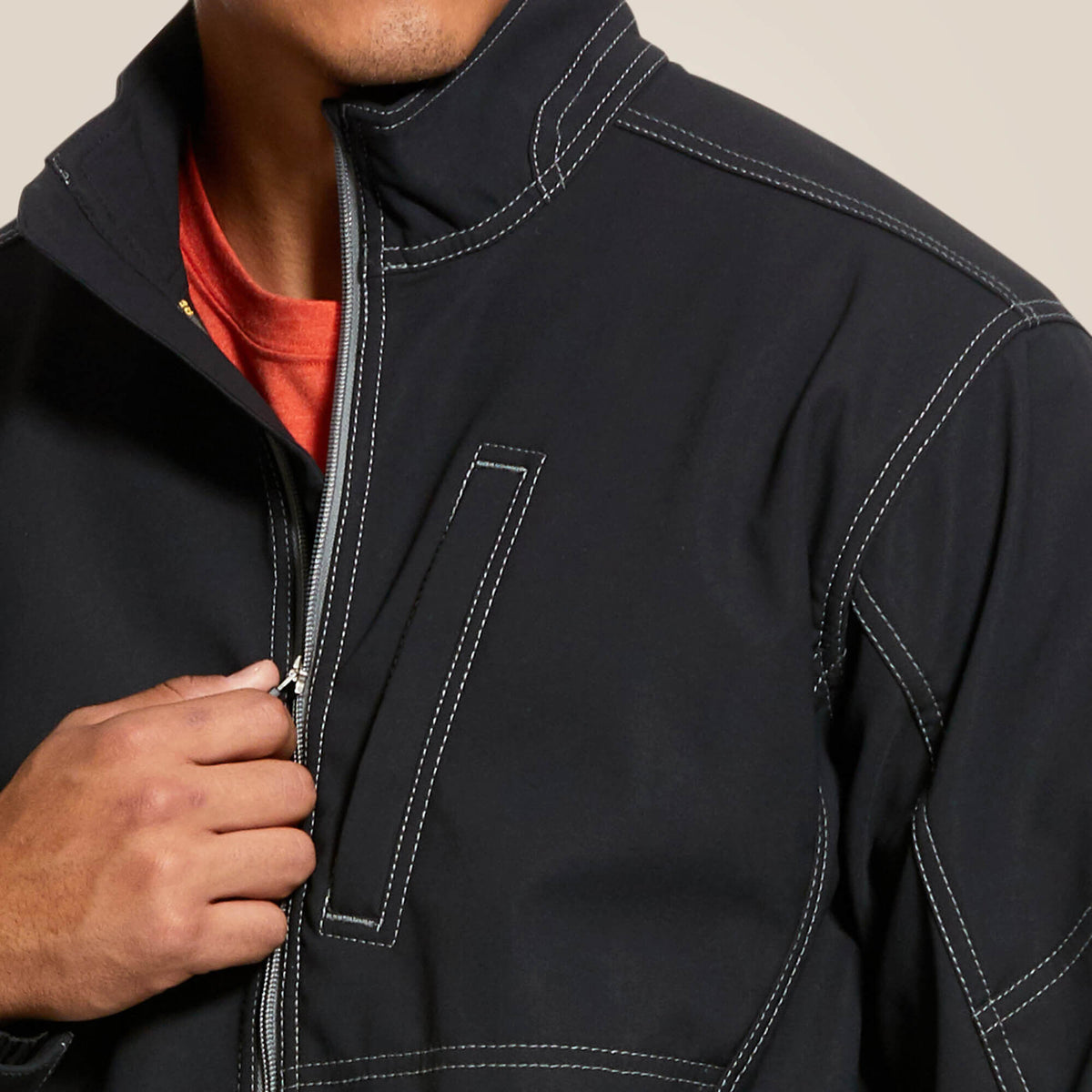 Rebar Stretch Canvas Softshell Jacket - Ariat Classic