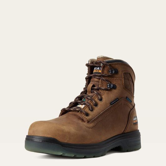 Turbo 6" H2O CSA Carbon Toe Work Boot - Ariat Best Seller