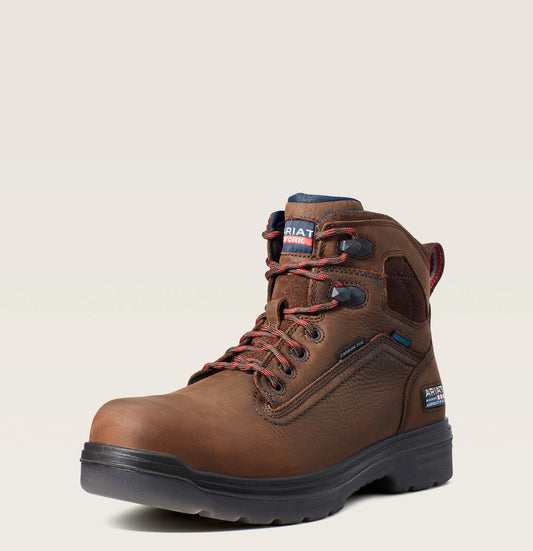 Turbo 6" USA Assembled Waterproof Carbon Toe Work Boot - Ariat Essential